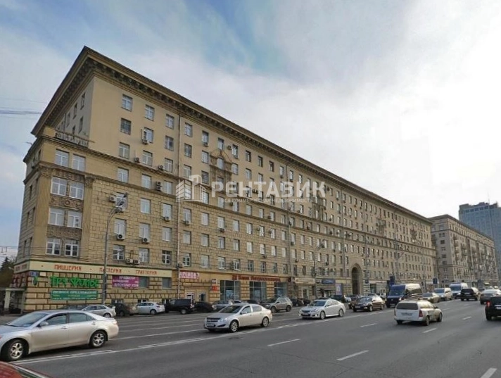фасад дома, здание по адресу г Москва, Ленинский пр-кт, д 11