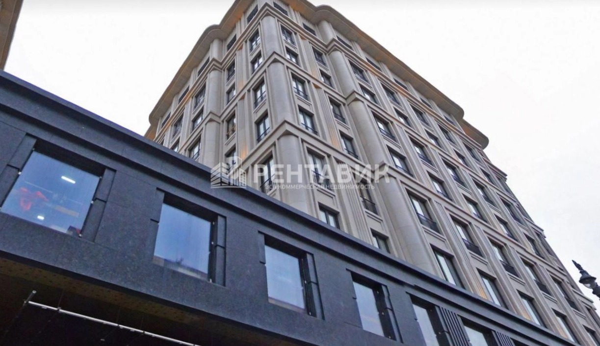 фасад дома, здание по адресу г Москва, ул 1-я Тверская-Ямская, д 2