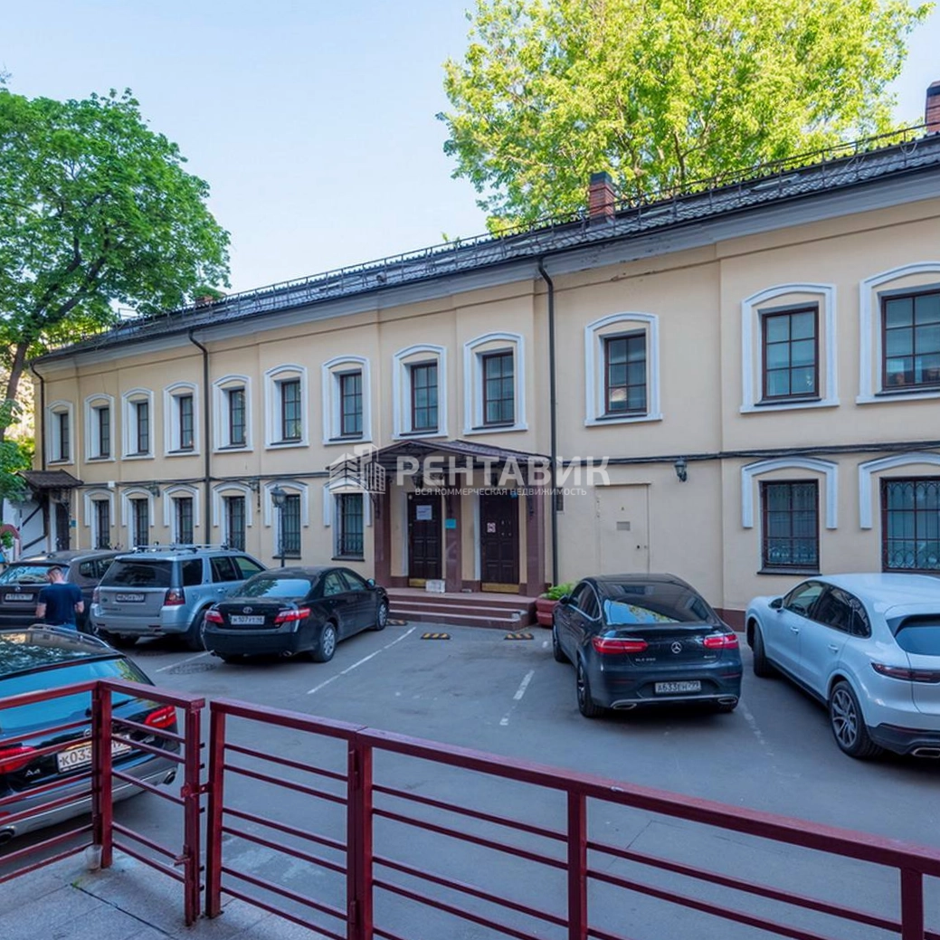 фасад дома, здание по адресу г Москва, Леонтьевский пер, д 2А стр 2 