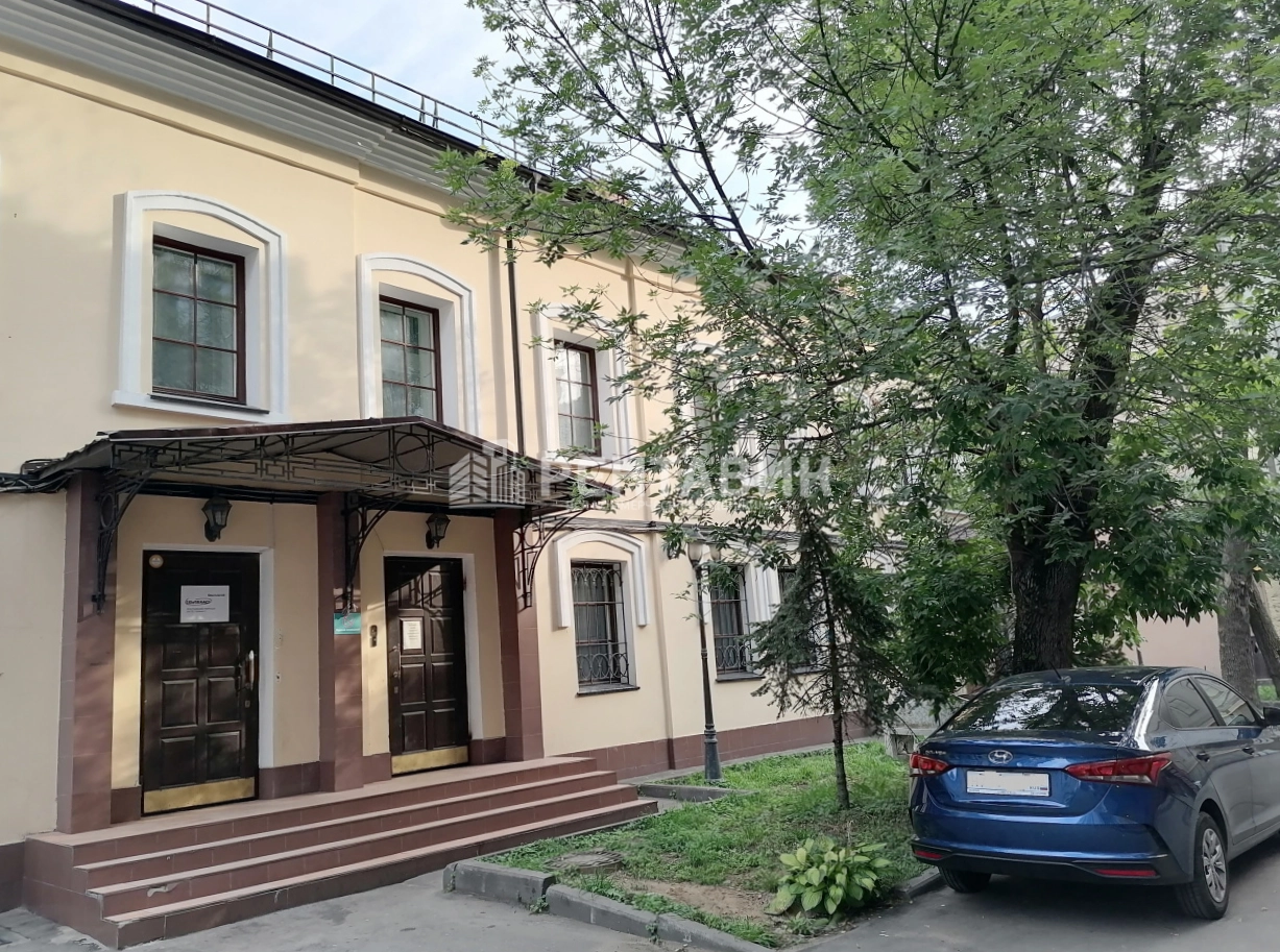 фасад дома, здание по адресу г Москва, Леонтьевский пер, д 2А стр 2 