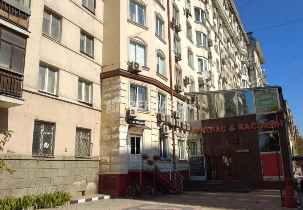 фасад дома, здание по адресу г Москва, ул Фридриха Энгельса, д 31/35