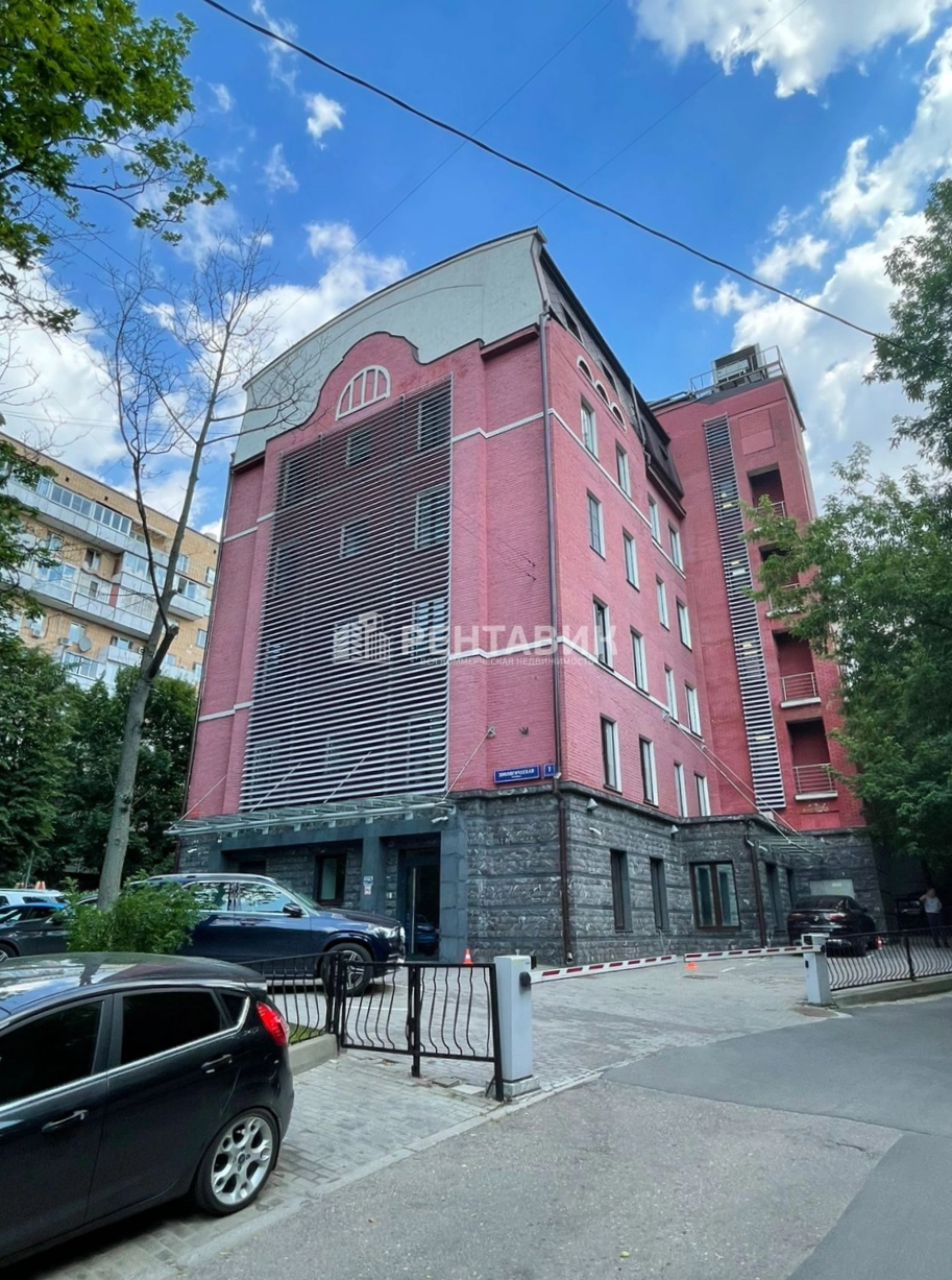 фасад дома, здание по адресу г Москва, ул Зоологическая, д 1 стр 1 