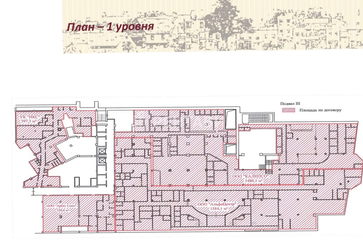 Здание целиком ТРЦ Арбат площадью 14563 квадратных метров