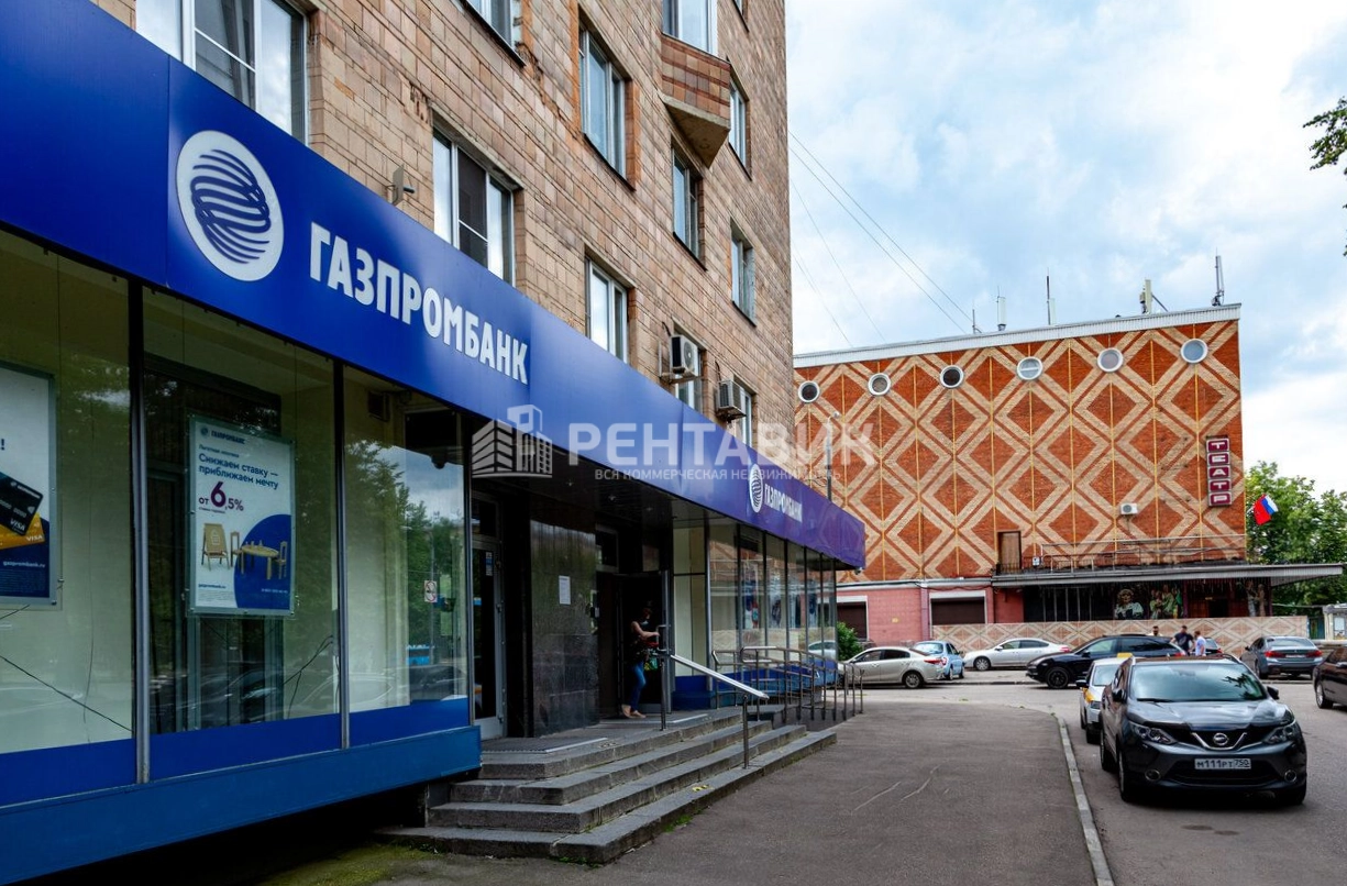 фасад дома, здание по адресу г Москва, Ломоносовский пр-кт, д 15