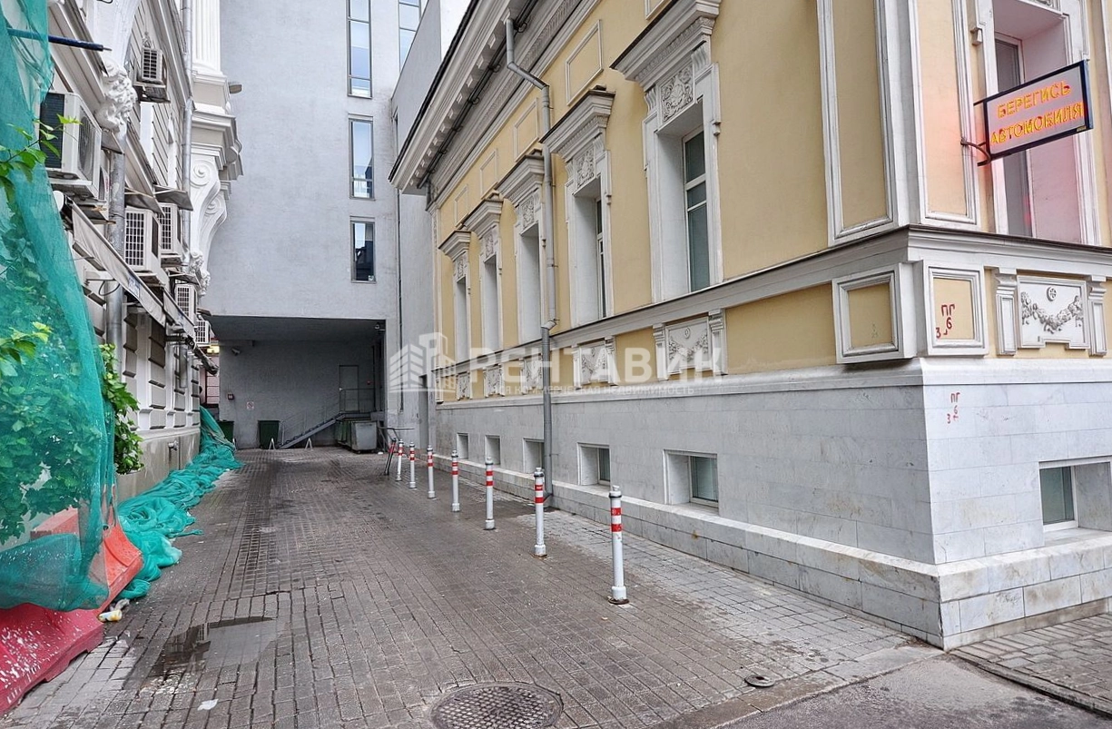 фасад дома, здание по адресу г Москва, Страстной б-р, д 9
