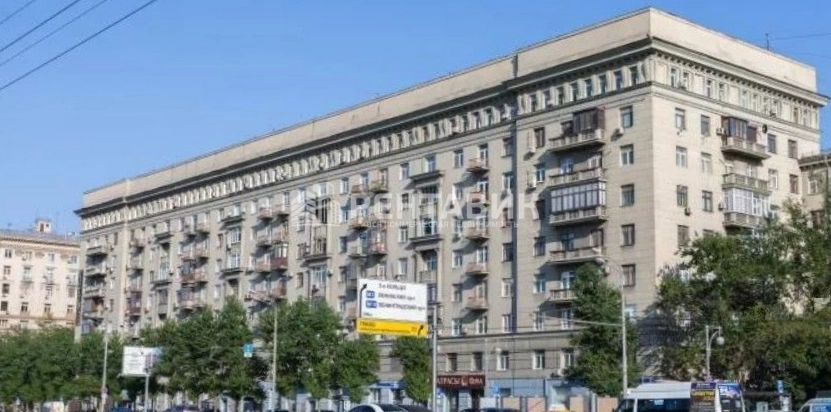фасад дома, здание по адресу г Москва, Кутузовский пр-кт, д 43