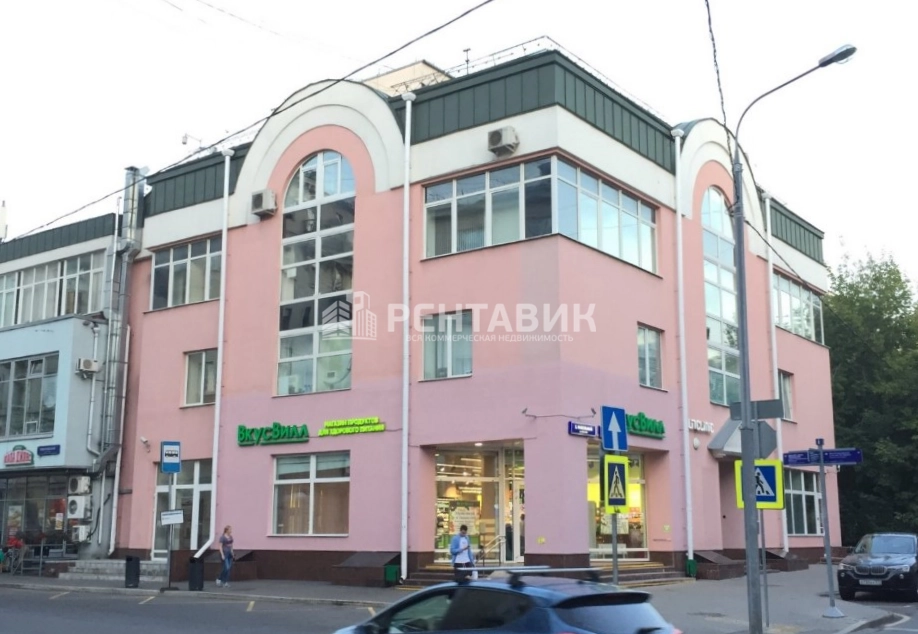 фасад дома, здание по адресу г Москва, Большой Факельный пер, д 3 стр 2