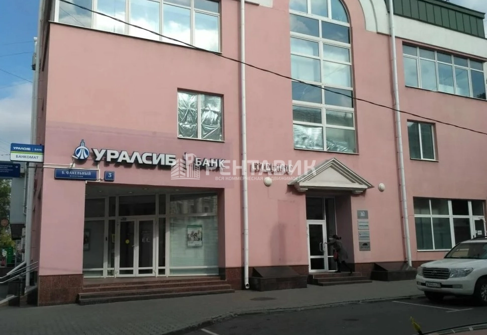 фасад дома, здание по адресу г Москва, Большой Факельный пер, д 3 стр 2