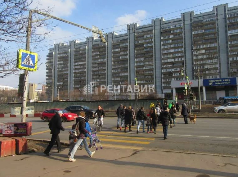 фасад дома, здание по адресу г Москва, Ленинский пр-кт, д 99 