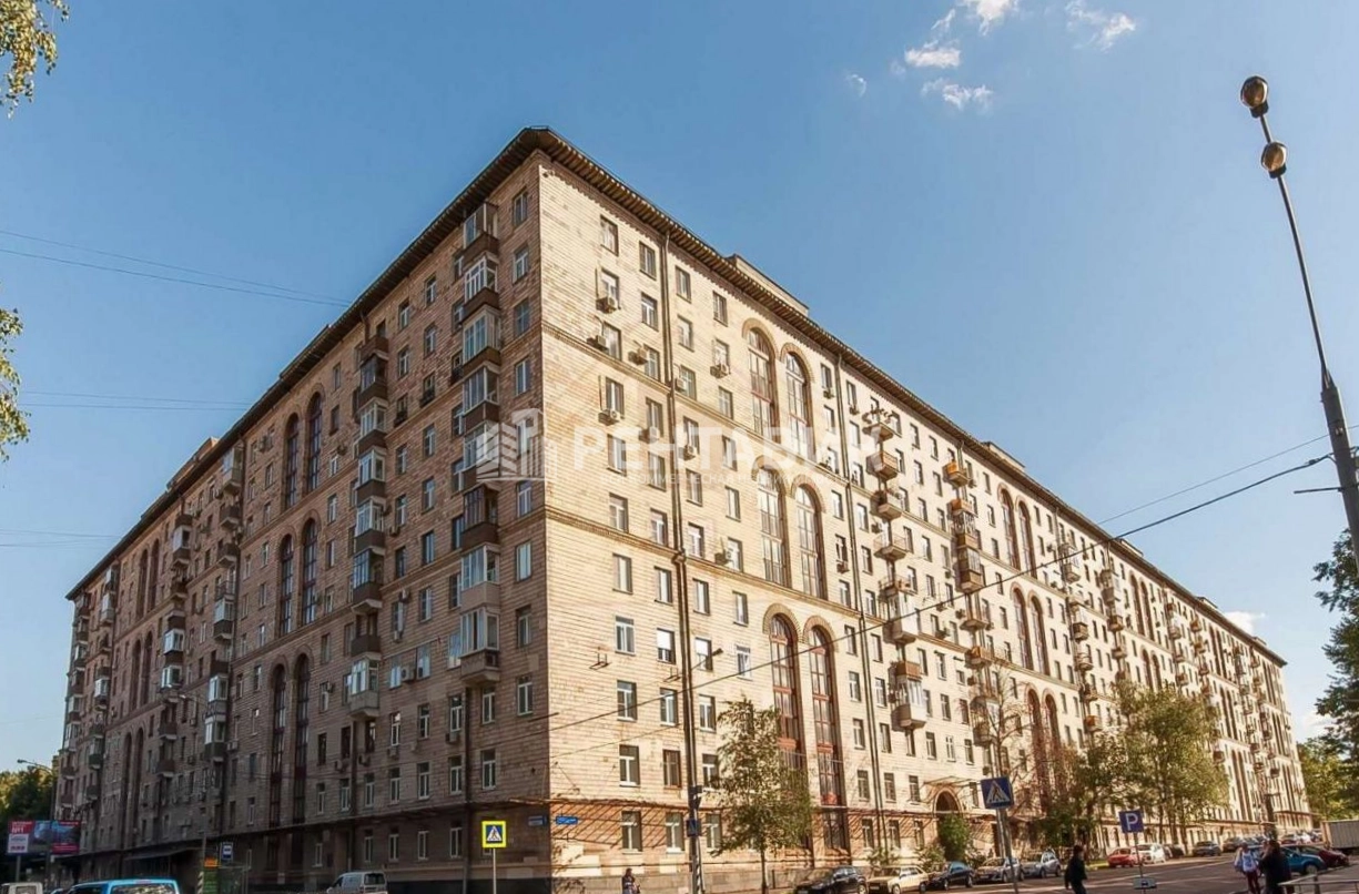 фасад дома, здание по адресу г Москва, Университетский пр-кт, д 9