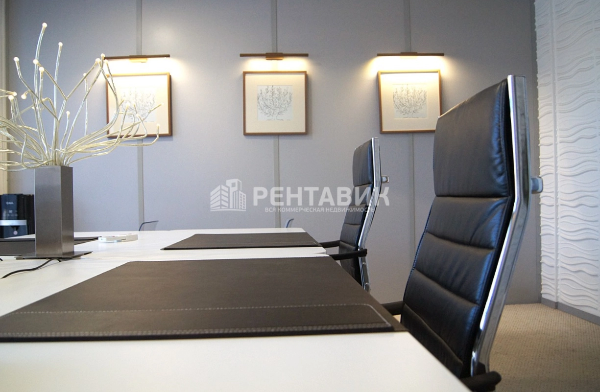 Офис Botanika 24 Silver Stone площадью 56 квадратных метров