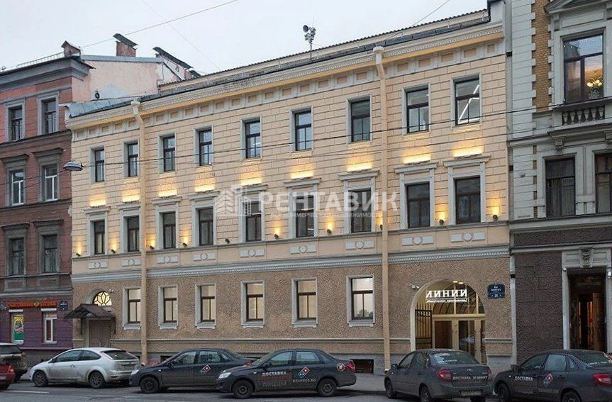 фасад дома, здание по адресу г Санкт-Петербург, линия 8-я В.О., д 25 