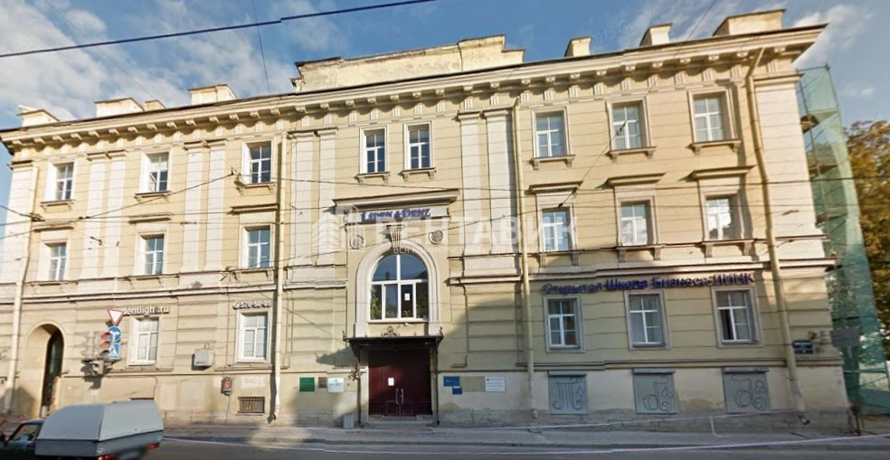 фасад дома, здание по адресу г Санкт-Петербург, ул Инженерная, д 6