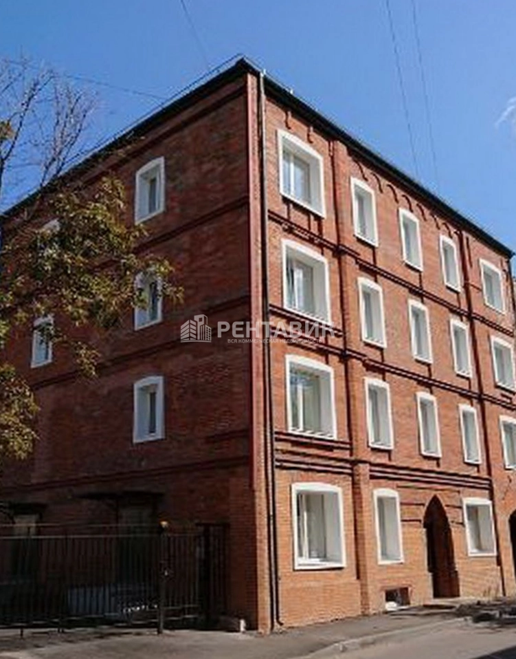 фасад дома, здание по адресу г Москва, ул Переяславская Ср., д 25 стр 1 