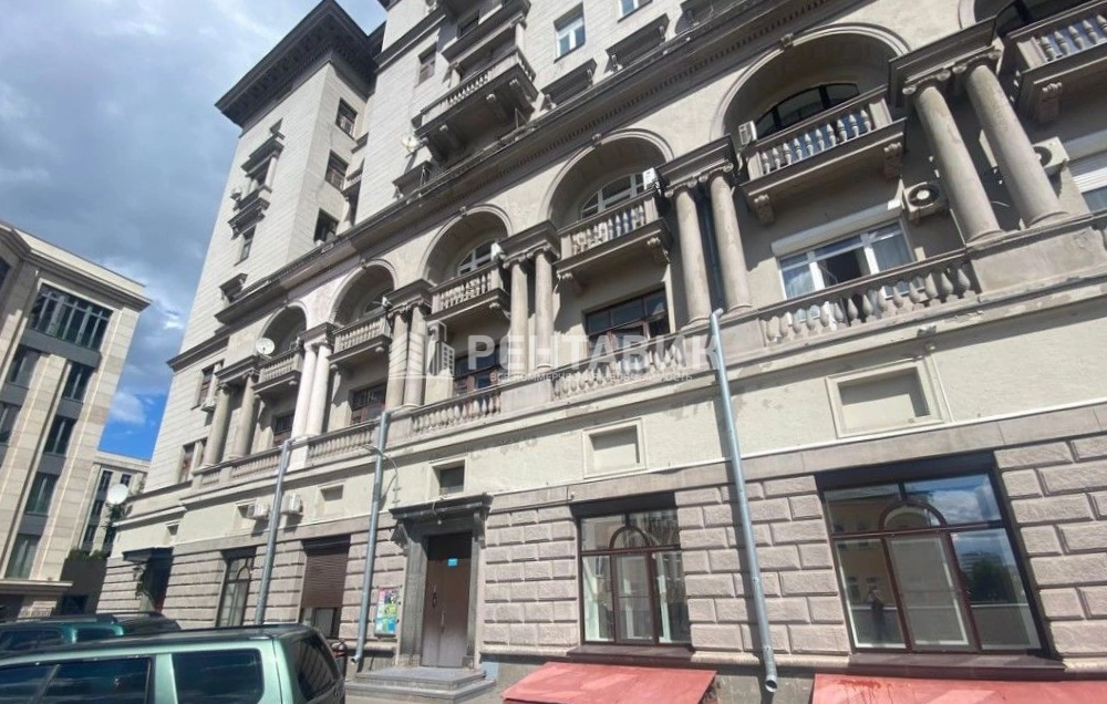 фасад дома, здание по адресу г Москва, Котельническая наб, д 25 стр 2