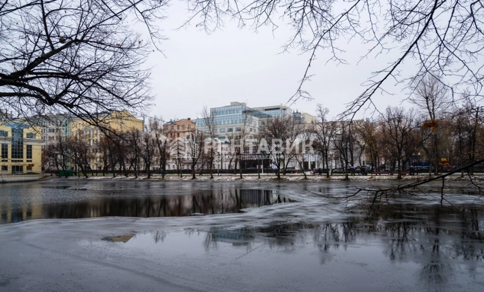 фасад дома, здание по адресу г Москва, Чистопрудный б-р, д 17 стр 1