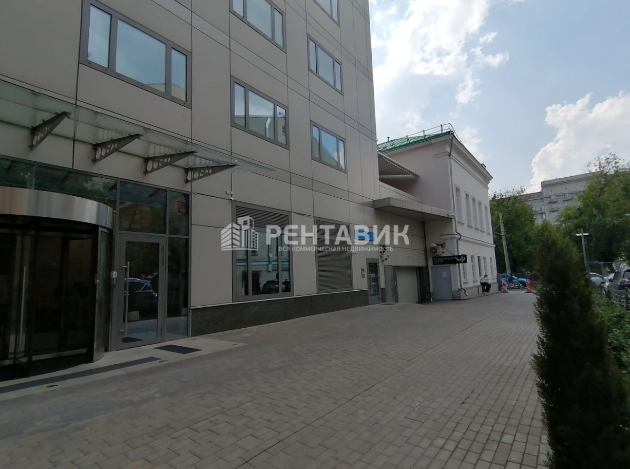фасад дома, здание по адресу г Москва, Чистопрудный б-р, д 17 стр 1