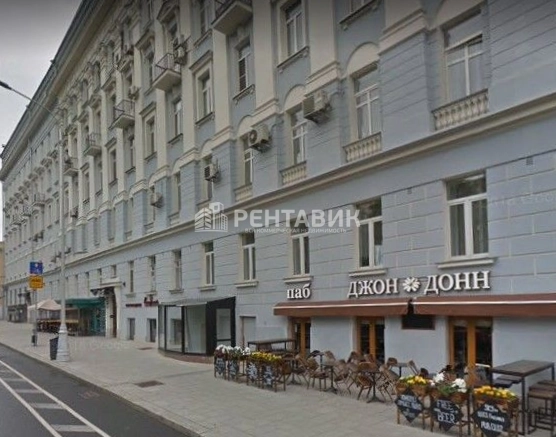 фасад дома, здание по адресу г Москва, Никитский б-р, д 12