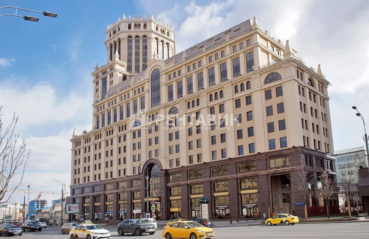 фасад дома, здание по адресу г Москва, Павелецкая пл, д 2 стр 1