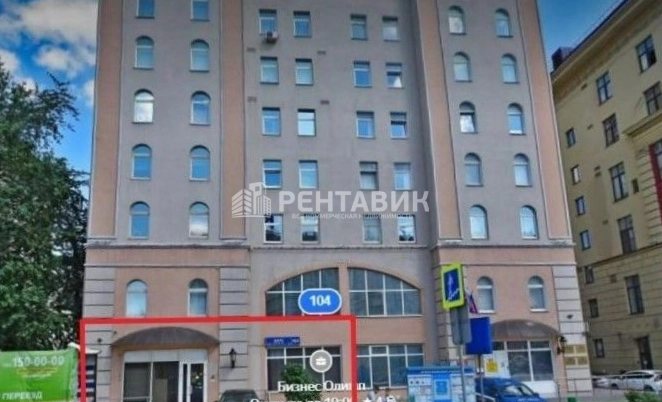 фасад дома, здание по адресу г Москва, пр-кт Мира, д 104