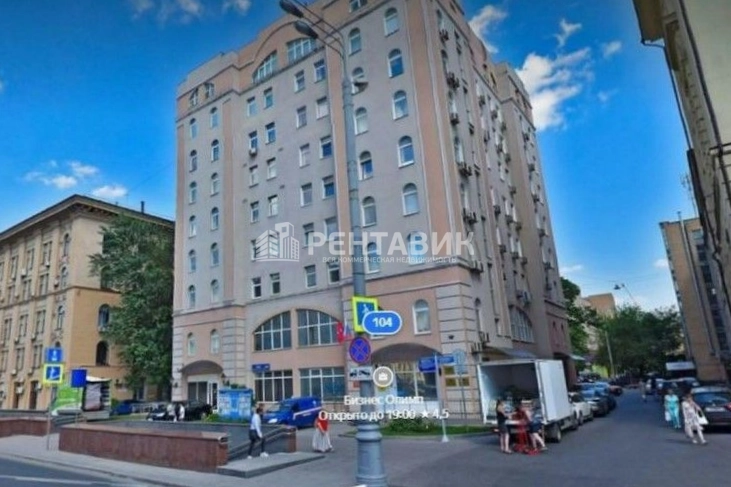 фасад дома, здание по адресу г Москва, пр-кт Мира, д 104