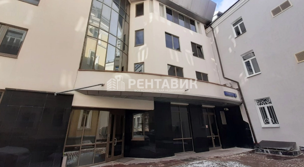 фасад дома, здание по адресу г Москва, Большой Николопесковский пер, д 13 стр 2