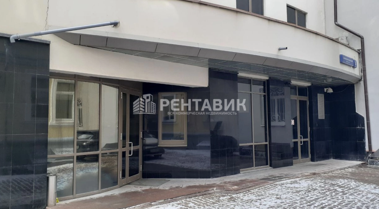 фасад дома, здание по адресу г Москва, Большой Николопесковский пер, д 13 стр 2