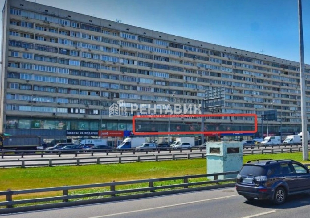 фасад дома, здание по адресу г Москва, Ленинградский пр-кт, д 33А