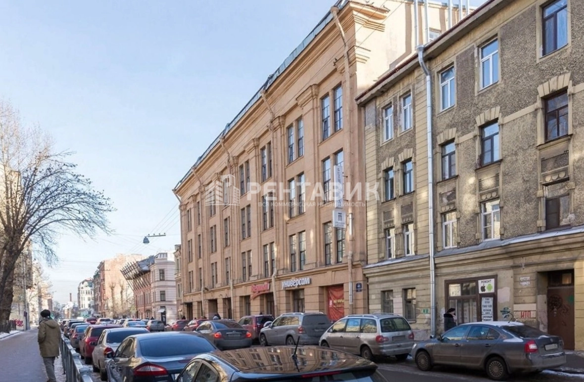 фасад дома, здание по адресу г Санкт-Петербург, ул Мира, д 3 