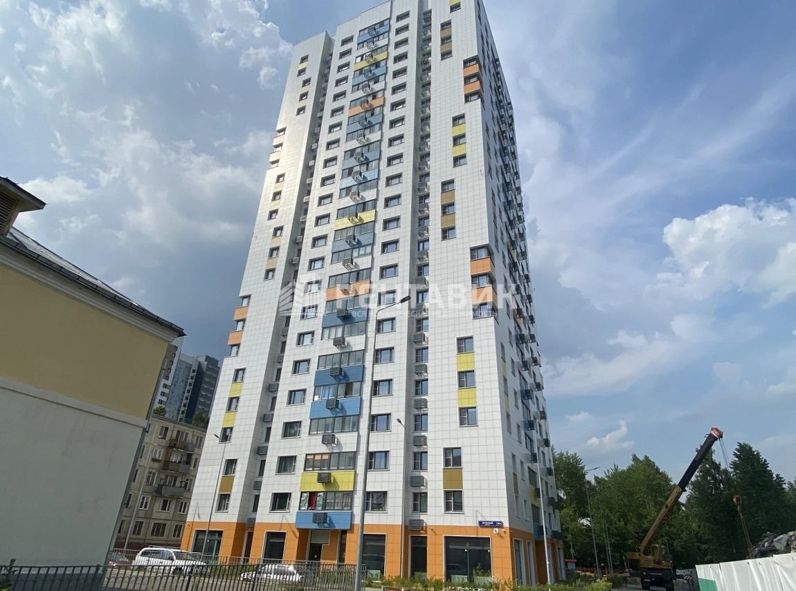 фасад дома, здание по адресу г Москва, Зелёный пр-кт, д 97А