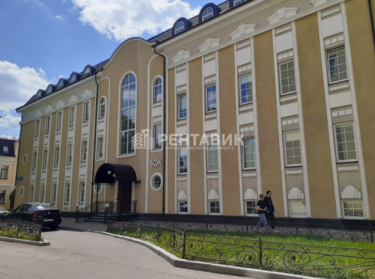 фасад дома, здание по адресу г Москва, Олсуфьевский пер, д 8 стр 6