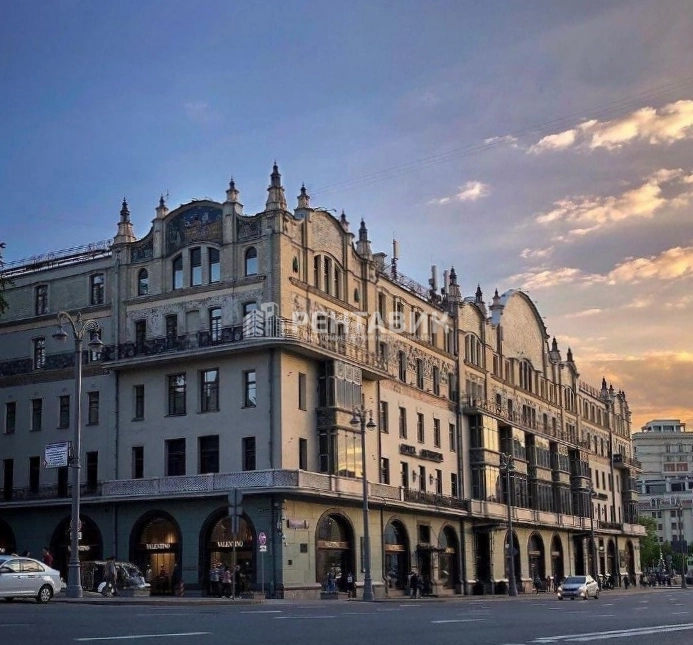 фасад дома, здание по адресу г Москва, Театральный проезд, д 2