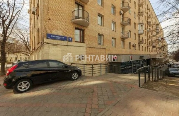 фасад дома, здание по адресу г Москва, ул Смоленская, д 7