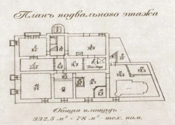 Здание целиком Остоженка, 24 площадью 1503 квадратных метров