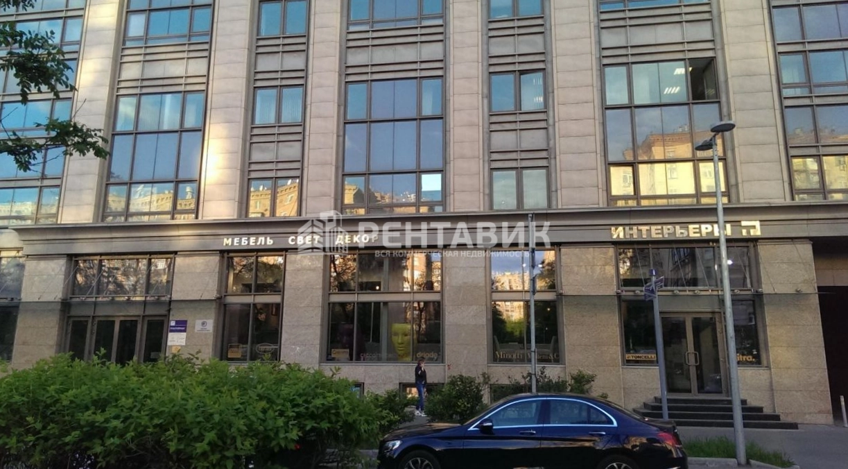 фасад дома, здание по адресу г Москва, Комсомольский пр-кт, д 42 стр 1 