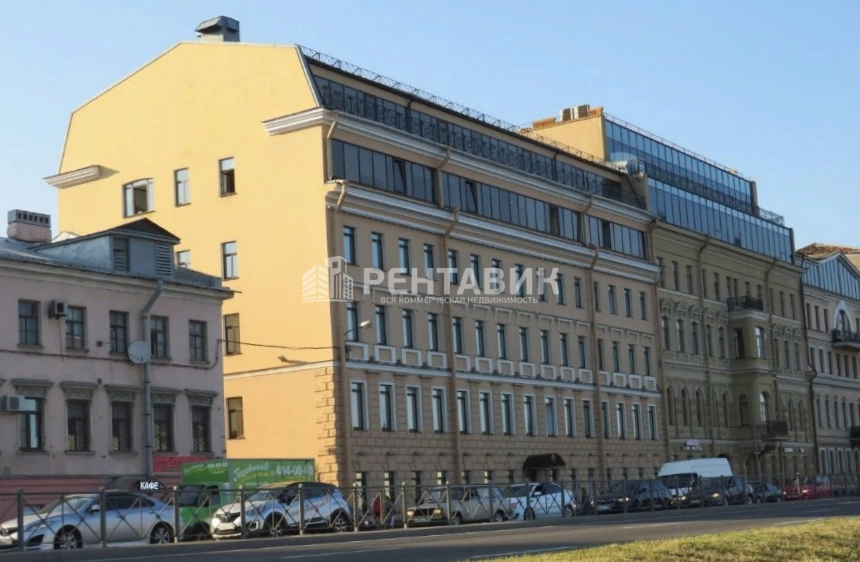 фасад дома, здание по адресу г Санкт-Петербург, Синопская наб, д 50