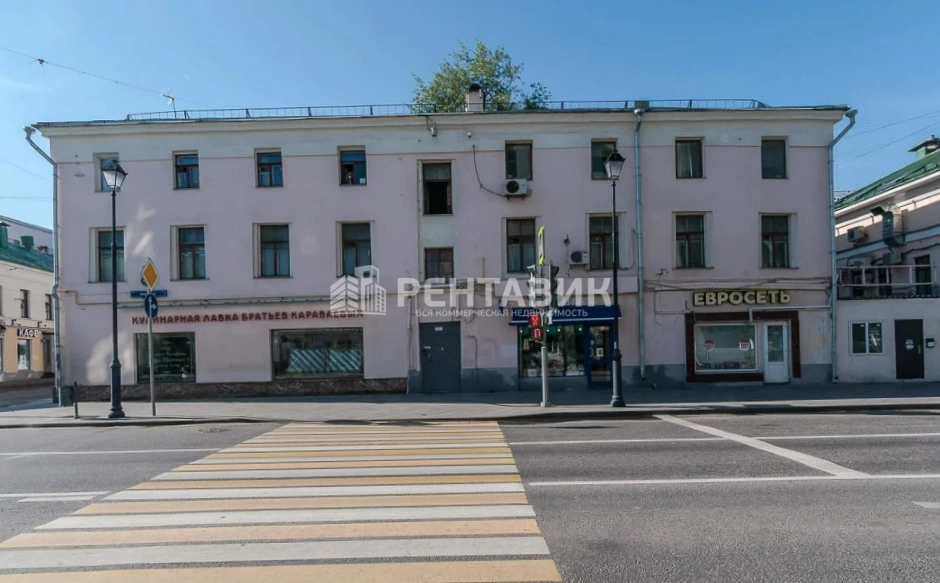фасад дома, здание по адресу г Москва, ул Покровка, д 14/2 стр 1