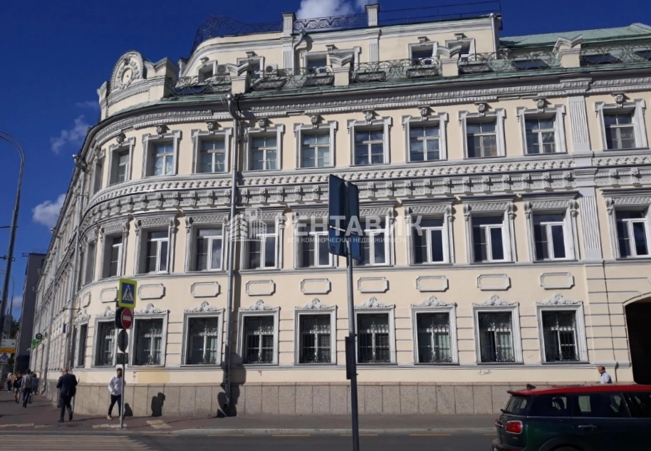 фасад дома, здание по адресу г Москва, Цветной б-р, д 16/1