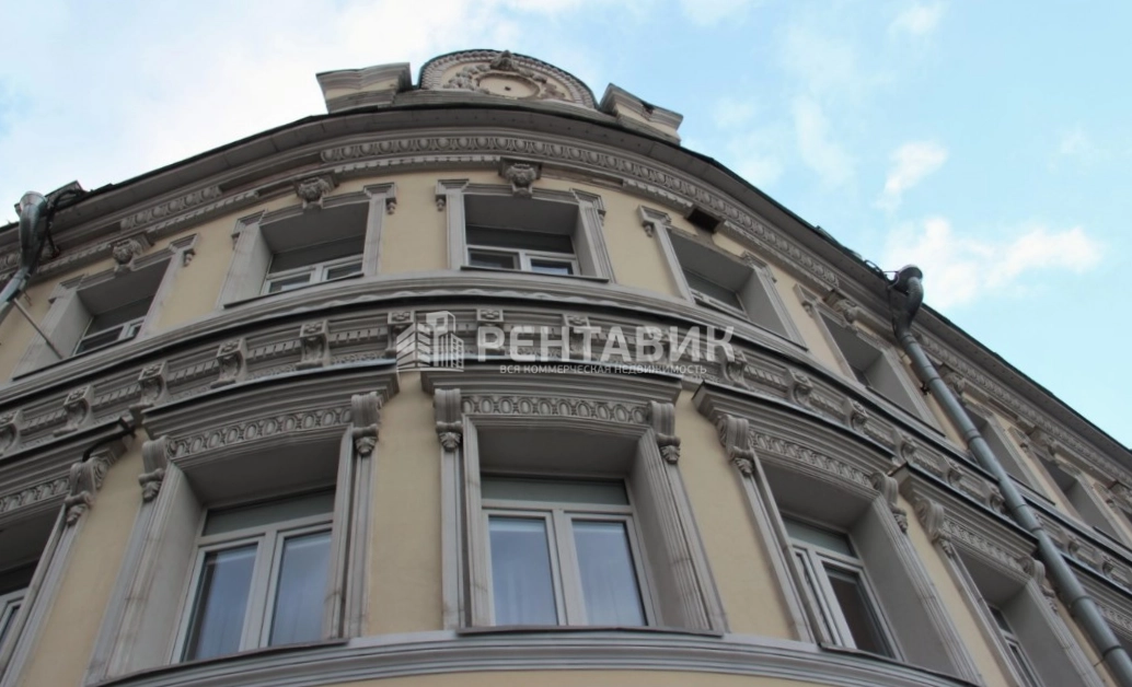 фасад дома, здание по адресу г Москва, Цветной б-р, д 16/1