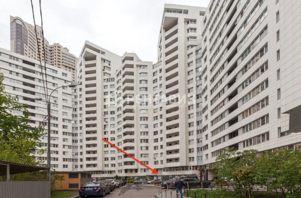 фасад дома, здание по адресу г Москва, пр-кт Маршала Жукова, д 76 к 2