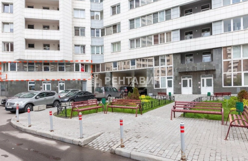 фасад дома, здание по адресу г Москва, пр-кт Маршала Жукова, д 76 к 2