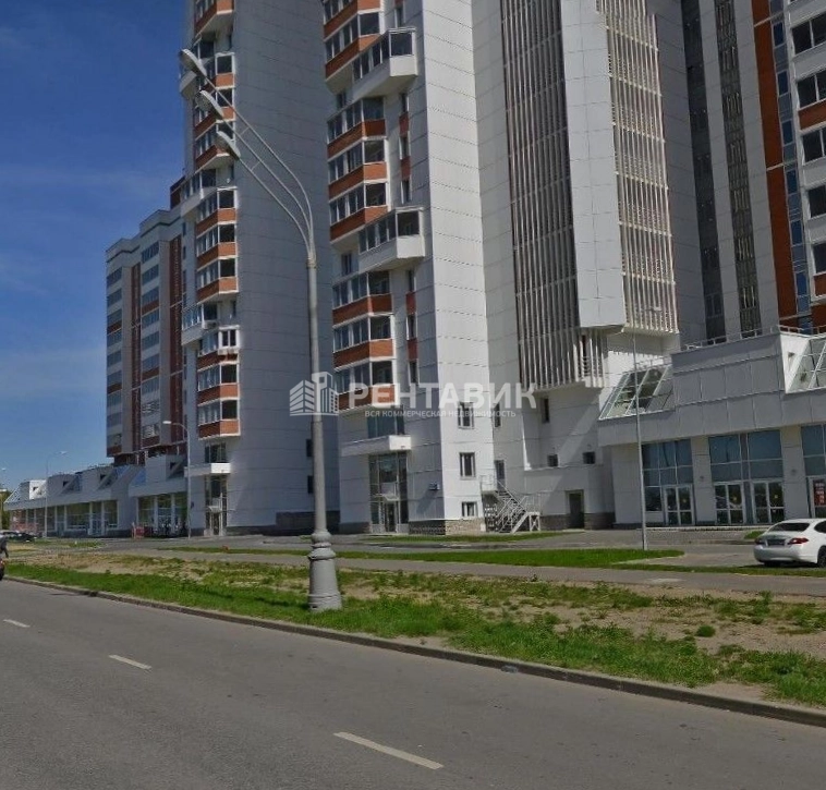 фасад дома, здание по адресу г Москва, ул Мосфильмовская, д 55 