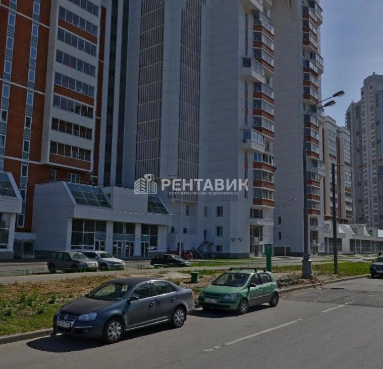 фасад дома, здание по адресу г Москва, ул Мосфильмовская, д 55 