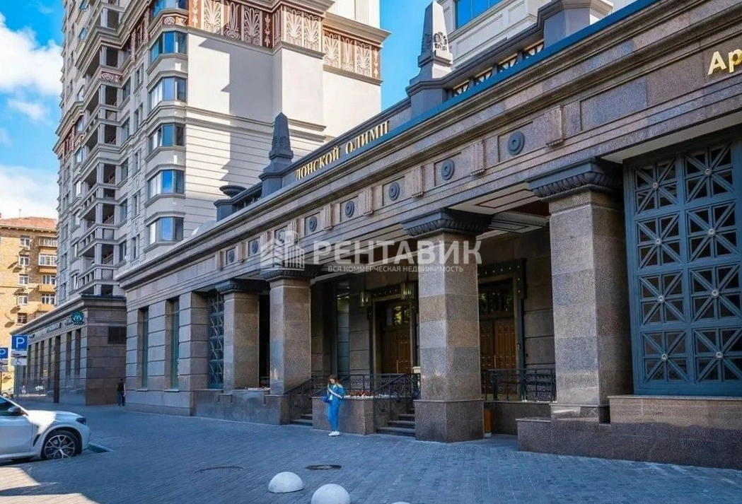 фасад дома, здание по адресу г Москва, ул Серпуховский Вал, д 21 к 1