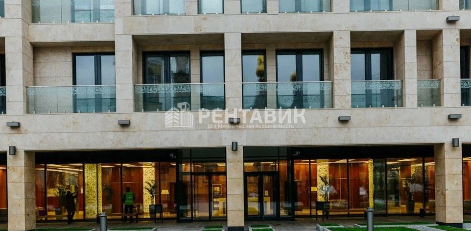 фасад дома, здание по адресу г Москва, 1-й Смоленский пер, д 21
