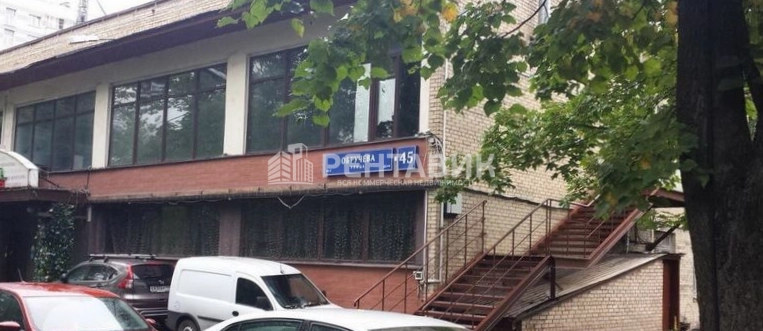 фасад дома, здание по адресу г Москва, ул Обручева, д 45