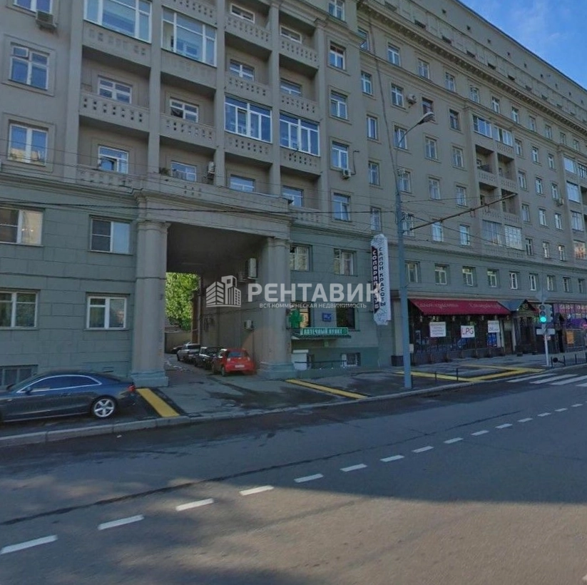 фасад дома, здание по адресу г Москва, ул Большая Пироговская, д 37-43 к А