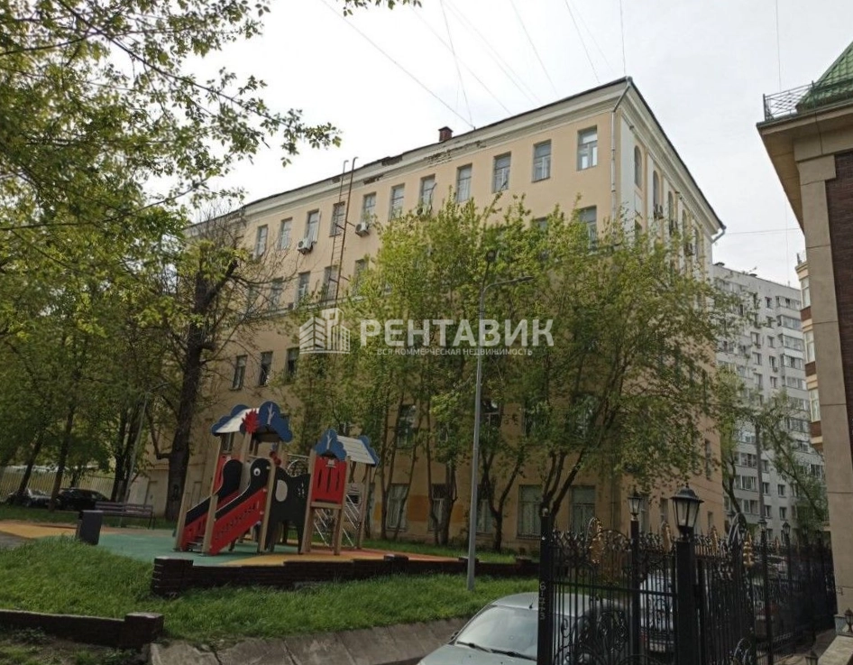 фасад дома, здание по адресу г Москва, ул Доброслободская, д 6 стр 1