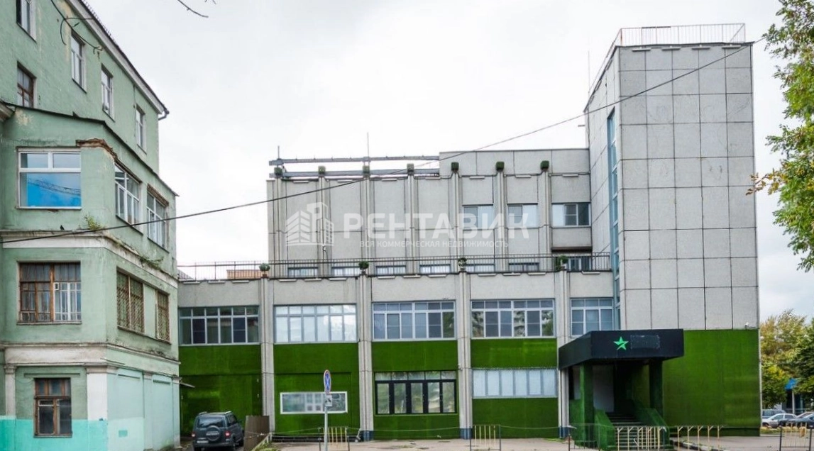 фасад дома, здание по адресу г Москва, Павелецкая наб, д 2 стр 18