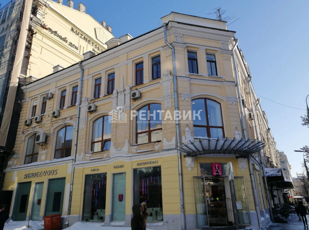 фасад дома, здание по адресу г Москва, ул Неглинная, д 8/10